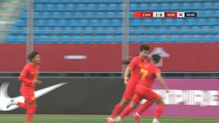 U22國(guó)足1-0韓國(guó)全場(chǎng)數(shù)據(jù)：控球率49%落后韓國(guó)，10射7正領(lǐng)先對(duì)手