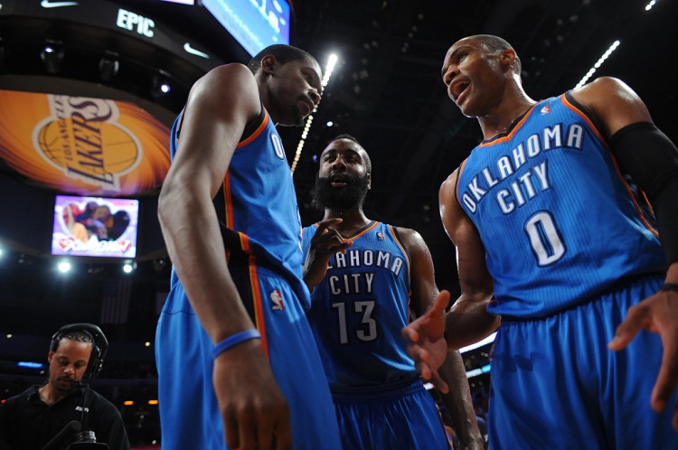 雷霆三少得分全部進入歷史前20！他們是NBA歷史最大的如果嗎？